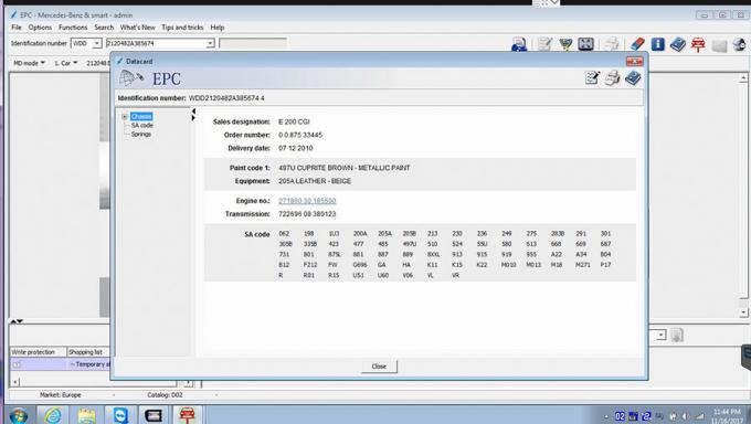 Herramienta de diagnóstico de WIFI del MB de la estrella del Benz multilingue del SD C4 Mercedes más memoria de la CPU 4G de Panasonic CF19 i5