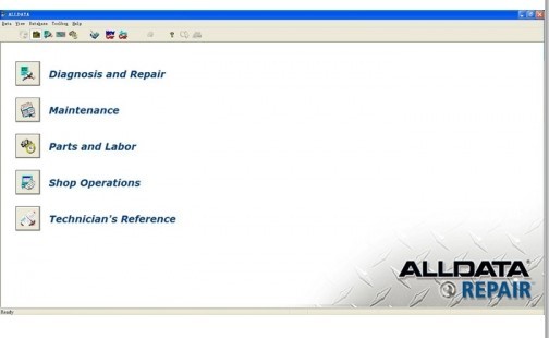 Software de diagnóstico automotriz de Alldata V10.52 3