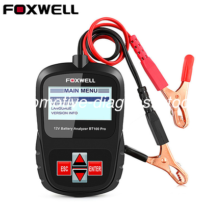Un buen precio. Testeador de baterías para automóviles de 12 V FOXWELL BT100PRO en línea