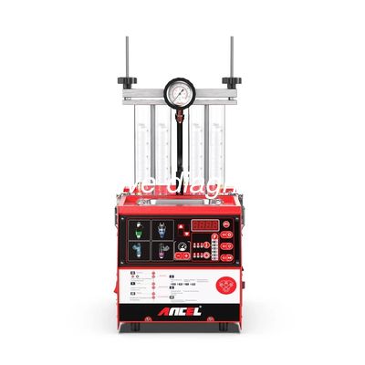 Un buen precio. ANCEL AJ400 Probador de inyector de combustible, máquina de limpieza de inyector, 4 cilindros para automóviles de 110 V o 220 V en línea
