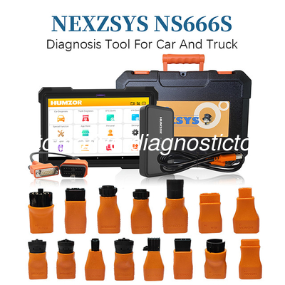 Un buen precio. NexzSYS 666 supper herramienta de diagnóstico automático para automóviles y camiones 2 en 1 en línea