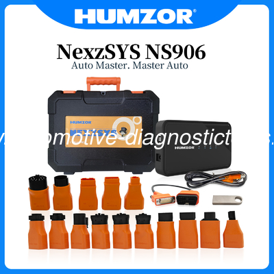 Un buen precio. NexzSYS 906 Herramienta de diagnóstico automático de supper para vehículos de pasajeros, vehículos comerciales y vehículos especiales de 12/24 V en línea