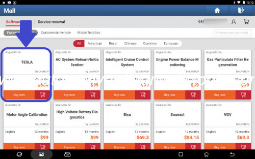 Un buen precio. Licencia de software de TESLA en línea