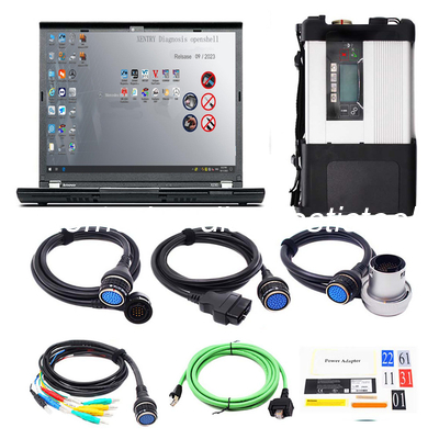 Un buen precio. V2024.10 MB SD Connect C5 DOIP Herramienta de diagnóstico de Mercedes para automóviles y camiones Mercedes Benz Plus Laptop Lenovo X230 en línea