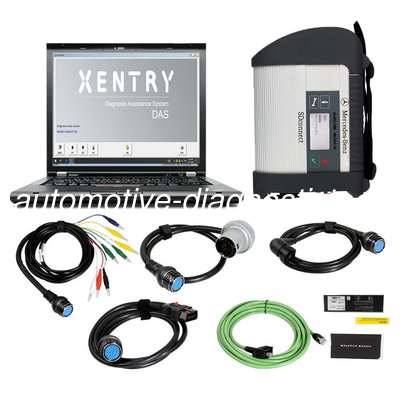 Un buen precio. V2024.10 MB SD Connect C4 DoIP Star Diagnosis Tool Plus Laptop Lenovo T430 con software de ingeniería en línea
