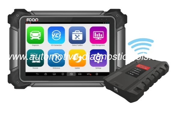Un buen precio. Escáner de diagnóstico pesado FCAR F7S-G para vehículos de pasajeros, camiones pesados y maquinaria en línea