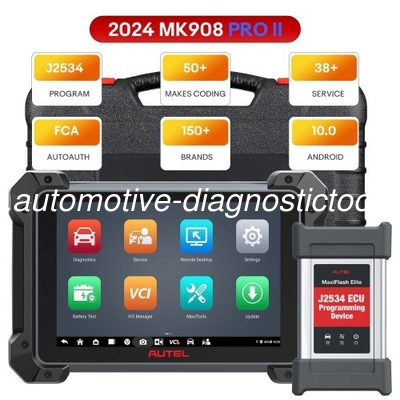 Un buen precio. Autel MaxiCOM MK908 PRO II Autel Scanner original soporte de diagnóstico avanzado escáner para la programación de ECU en línea