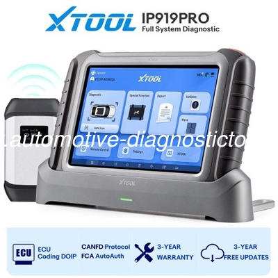 Un buen precio. 2025 XTOOL INPLUS IP919Pro Todos los sistemas Bidireccional herramienta de diagnóstico inalámbrico soporte DOIP / CANFD y FCA, programación ECU en línea