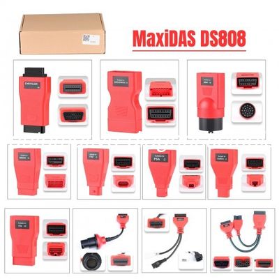 Un buen precio. Autel Kit completo de cables y conectores OBDII para DS808/MK808/MP808 en línea