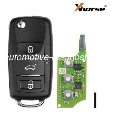Un buen precio. Mando súper remoto tipo B5 Xhorse XEB510EN Volkswagen 2025 con chip súper XT27B en línea