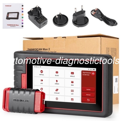 Un buen precio. 2025 THINKCAR ThinkScan Max 2 herramienta de exploración de diagnóstico con CAN-FD, FCA AutoAuth en línea