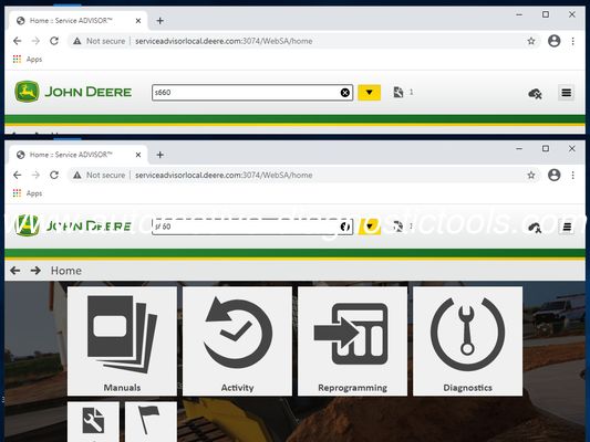 Un buen precio. 2025/6 John Deere Service Advisor 5.3.266 Offline Agricultura + Construcción y Forestal EDL V2&V3 en línea
