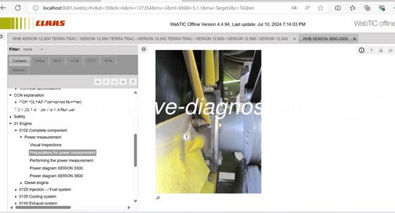 Un buen precio. 2025/3 CLAAS WEBTIC OFFLINE Manuales de reparación e información de servicio en línea