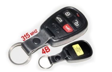 Un buen precio. Caso dominante remoto de los grados óptimos de Kia con 4 botones, espacios en blanco remotos de la llave del coche de los grados óptimos de Kia en línea