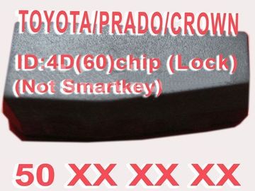 Un buen precio. Toyota/microprocesador Duplicable del transpondor de la llave del coche del microprocesador 50xxx de Prado/de la corona 4D60 en línea