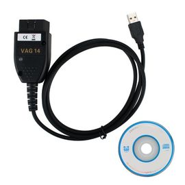 Un buen precio. Versión inglesa-alemana del cable de diagnóstico de VAG de VAGCOM 14.10.2 para VW, AUDI, Seat y Skoda en línea