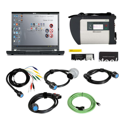 Un buen precio. DoIP MB SD Connect C4 Mercedes Herramienta de diagnóstico de apoyo a los coches y camiones Mercedes Plus Lenovo X230 Laptop en línea
