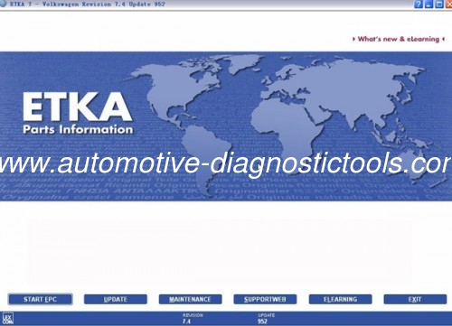 Un buen precio. ETKA Catálogo electrónico V8.1 para Audi VW Seat Skoda Actualización en línea en línea