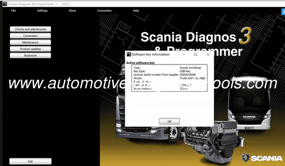 Un buen precio. Scania SDP3 2.62.1 2024 última versión del software para Scania Truck en línea