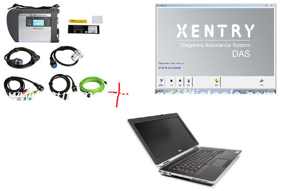 Un buen precio. Herramienta de diagnóstico inalámbrica de Mercedes del Benz SD C4 del MB con los coches/los camiones de la ayuda E6420 en línea