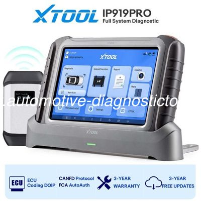 Un buen precio. 2026 XTOOL INPLUS IP919Pro todos los sistemas herramienta de diagnóstico inalámbrica bidireccional compatible con DOIP/CANFD y FCA, programación ECU en línea