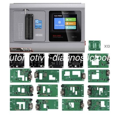 Un buen precio. Programador Xhorse Multi Prog con 13 adaptadores completos en línea