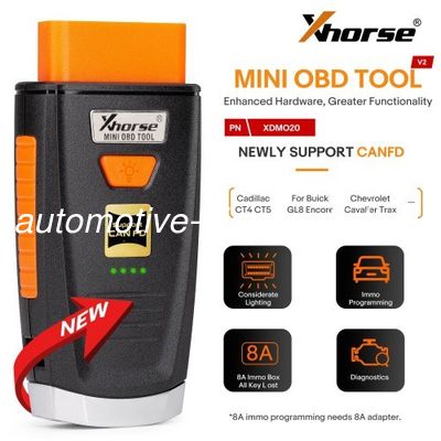 Un buen precio. Xhorse Mini OBD Tool con adaptador para Toyota 8A H Chip sin llave inteligente, todas las llaves perdidas en línea