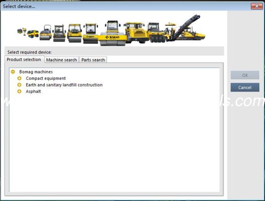 Un buen precio. Catálogo de piezas BOMAG EPC 2021 en línea