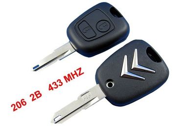 Un buen precio. La llave remota 433MHZ, 2 de Citroen C2 abotona los espacios en blanco dominantes remotos autos de Citroen en línea