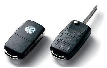 Un buen precio. La llave remota de VW Volkswagen con 3 el botón 315MHZ, espacios en blanco de la llave del coche de VW con Id48 salta en línea