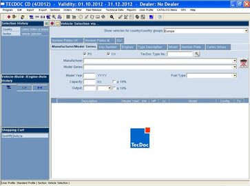 Un buen precio. Software de diagnóstico automotriz del catálogo 04/2012 de los recambios de Tecdoc Tec.Doc Epc en línea
