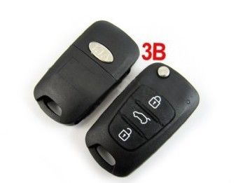 Un buen precio. Tirón modificado funcionamiento Shell dominante remoto, 3 espacios en blanco de la ji de Kia de la llave del coche del botón para Kia en línea